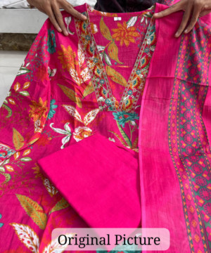 Comfort Fit Cotton Suit Set with Dupatta – Everyday & Outing Wear-11